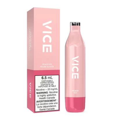 Vice 2500 Peach Ice – 2,500 Puffs | 6.5mL