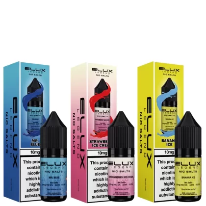 50 Elux Nic Salts & Elux Firerose Nic Salts Wholesale & Bulk Prices – 10ml – TPD