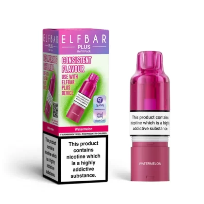 Watermelon Elf Bar Plus Refill Pack