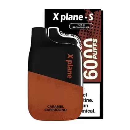 X PLANE Disposable Vape 6000 Puffs – Caramel Cappuccino