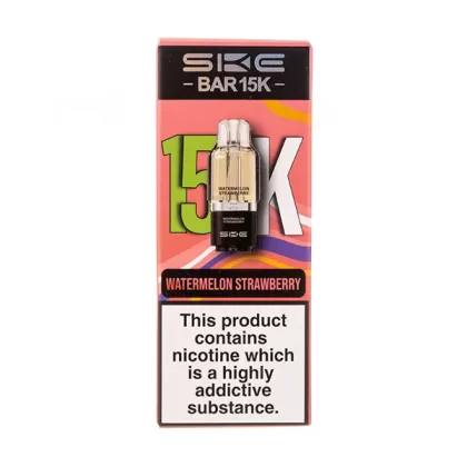 Watermelon Strawberry Bar 15K Prefilled Pod + Refill by SKE
