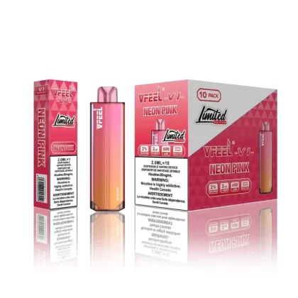 VFEEL V1 - Neon Pink Disposable Vape