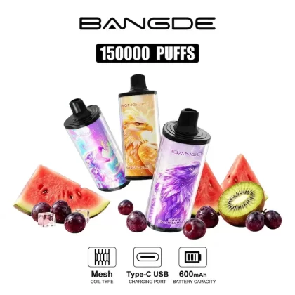 Bang De 150k Puffs 150000 Disposable Vape Wholesale Price All Flavours Bang Vape 150k