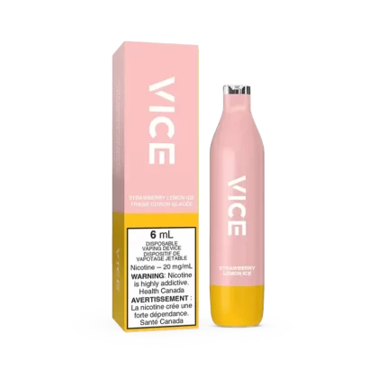 VICE 2500 – Strawberry Lemon Ice Disposable Vape