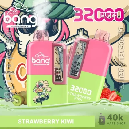 Bang 32000 Puffs Disposable Vape – 32ml Capacity, 650mAh Battery, 12 Flavors