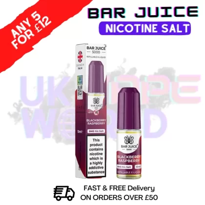 Bar Juice 5000 Nicsalt E-Juice Blackberry Raspberry Flavour