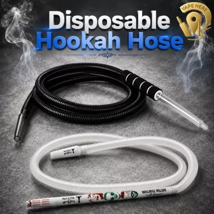 Al Fakher & Mazaya Disposable Hookah Hose – Hygienic Single-Use Shisha Hose