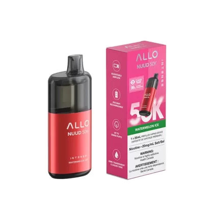 ALLO Intense Nuud 50K Disposable Vape - Watermelon Ice (AB)