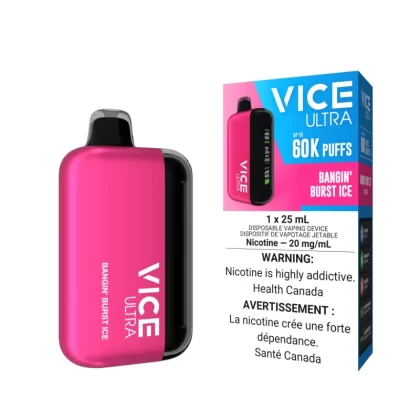 Bangin’ Burst Ice Vice Ultra – Disposable Vape