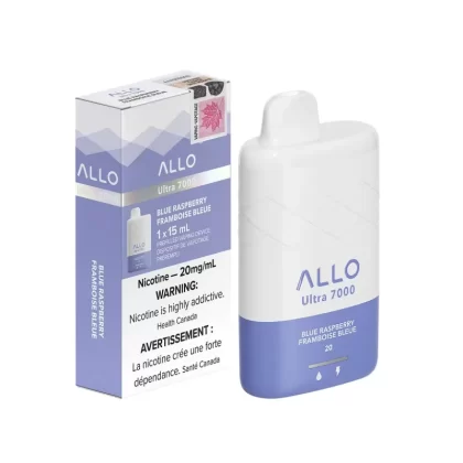 Allo Ultra 7000 Blue Raspberry Disposable Vape Pen