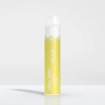 ALLO Ultra 2500 Disposable Vape – Pineapple Ice | 2500 Puffs | 10mL