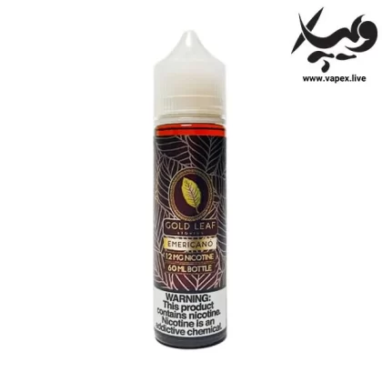 جویس تنباکو قهوه گلد لیف Gold Leaf Emericano 60ML