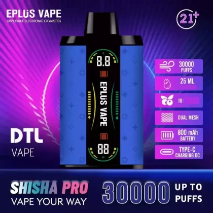 VASY EPLUS SHISHA PRO 30000 Puffs Disposable Vape Wholesale