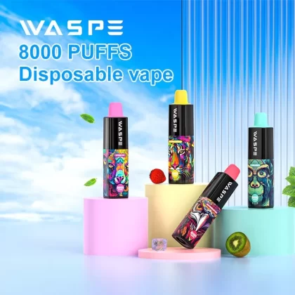 WASPE 8000 PUFFS Disposable Vape Bulk Buy Wholesale