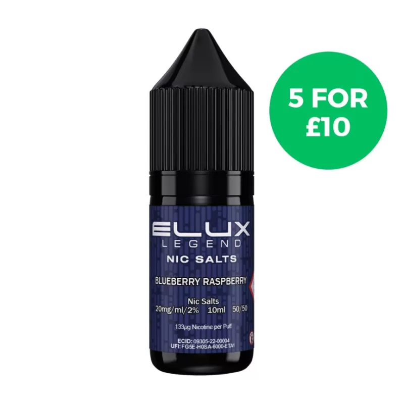 ELUX Legend Nic Salt Blueberry Raspberry