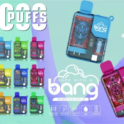 Bang BC 9000 Puffs 0% 2% 3% 5% Strength Bulk Buy Rechargeable Disposable Vapes Wholesale