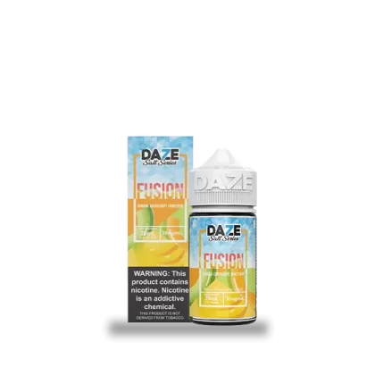 7 Daze Fusion Banana Cantaloupe Honeydew ICED 30ml Nic Salt Vape Juice