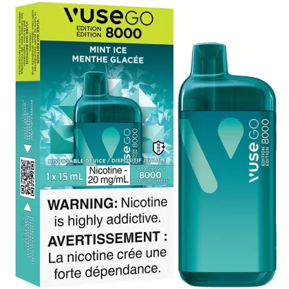Vuse go 8000 Mint Ice 20mg disposable (provincial)
