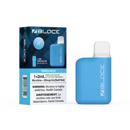ZBlock Pod Vape Starter Kit (Device + 1 Pod) - Wiings