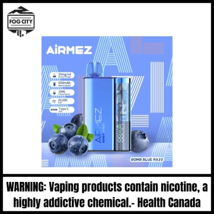 AiRMEZ Original Disposable | Bomb Blue Razz 20K Puff