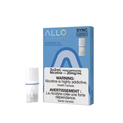 ALLO Sync Vape Pod Pack – Blueberry ice