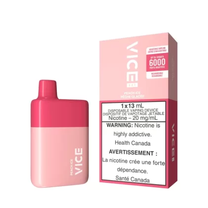Vice Box Peach Ice Disposable Vape Pen