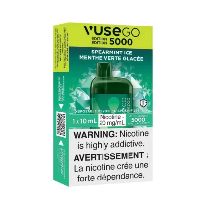 Vuse Go 5000 Spearmint Ice 20mg Disposable (Provincial)