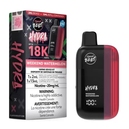 Weekend Watermelon Flavour Beast Hydra 18K – Disposable Vape