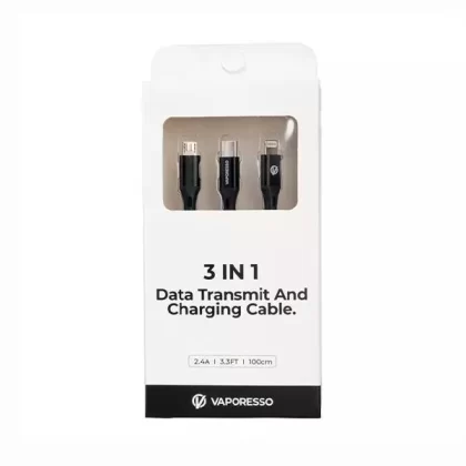 1M 3 In 1 Charging Cable