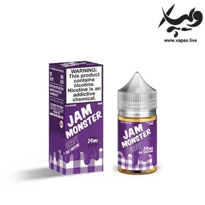 سالت انگور جم مانستر Jam Monster Grape