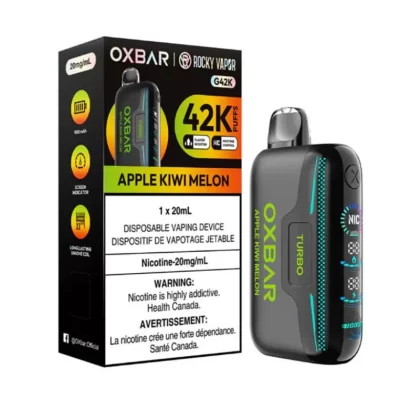 Apple Kiwi Melon Oxbar G42K Disposable Vape