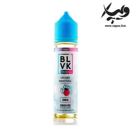 جویس سرخالو یخ بی ال وی کی BLVK Lychee menthol