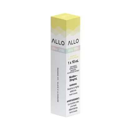 ALLO Ultra 2500 – Banana Ice Disposable Vape