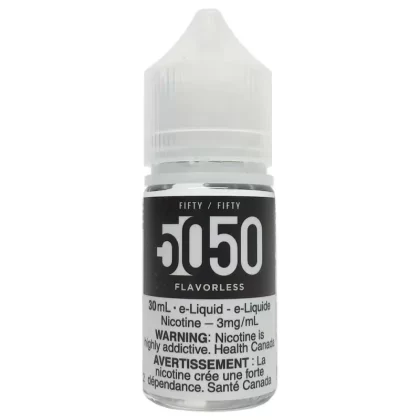 50/50 - Flavourless - 30mL E-Liquid
