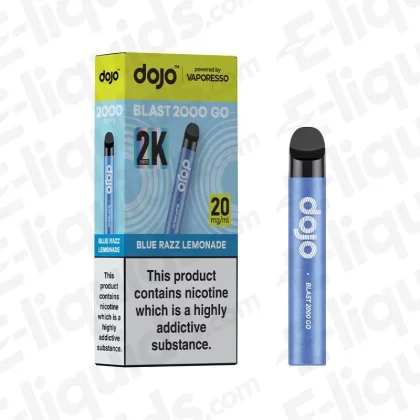 Vaporesso Dojo Blast 2000 Blue Razz Lemonade Prefilled Pod Kit