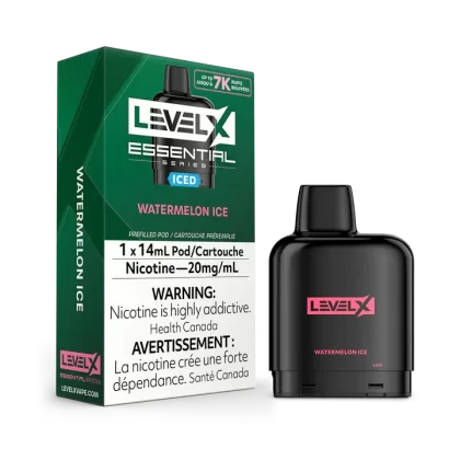 Watermelon ICE Level X Essential Series Disposable POD 7000
