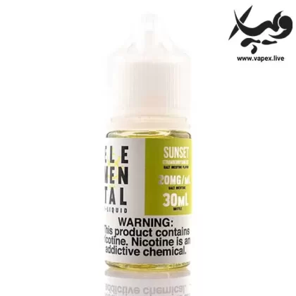 سالت کیوی توت فرنگی یخ المنتال Elemental Sunset Strawberry Kiwi ICE