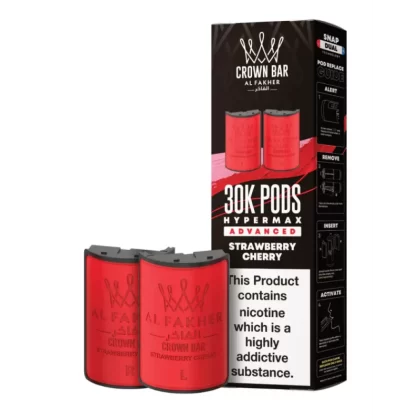 Al Fakher 30k Hypermax Prefilled Pods Strawberry Cherry