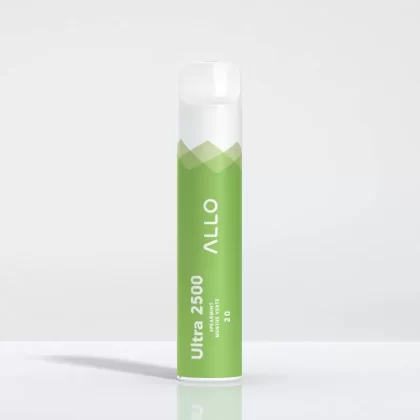 ALLO Ultra 2500 Disposable Vape – Spearmint | 2500 Puffs | 10mL