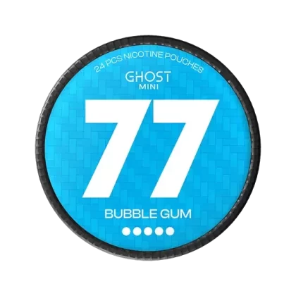 77 GHOST mini Bubble Gum - 20mg