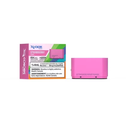 ZColors Vape Pod - 15K Puffs - Strawberry