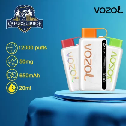 VOZOL STAR (50mg) 12000 PUFFS - DISPOSABLE VAPE