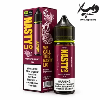 جویس نستی لیک پشن فروت یخ | Nasty LIQ Passion Fruit Ice 60ML