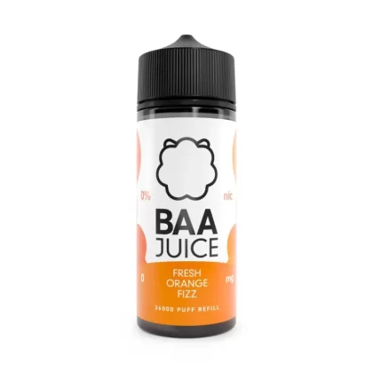 BAA Juice Fresh Orange Fizz Shortfill