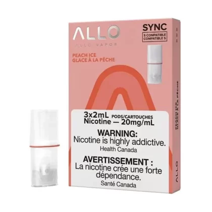 Allo Sync Pods (STLTH) Peach Ice