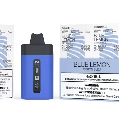 ZBOLD PRO Disposable Vape - Zpods - 24K Puffs Combo - Blue Lemon