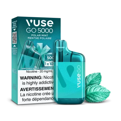 Vuse Go 5000 Polar Mint 20mg Disposable (Provincial)