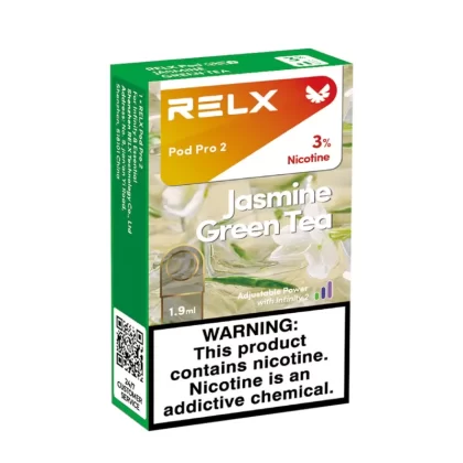 正品悦刻Relx海外版-茉莉绿茶(即新式绿妍))Jasmine Green Tea-单颗装三颗起售