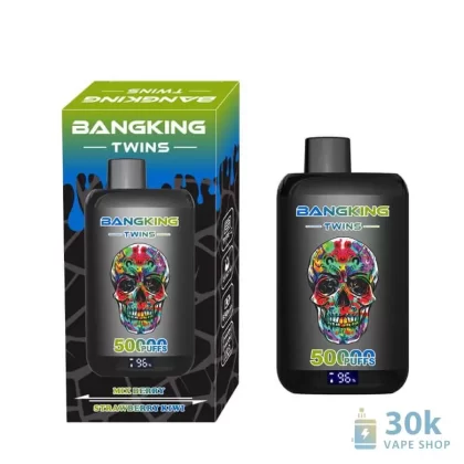 Bang King Twins 50000 Puff Disposable Vape – Dual Flavor, Rechargeable