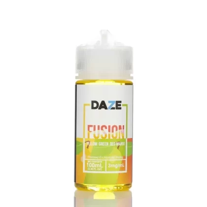 7 Daze Fusion TFN - Yellow Green Red Mango - 100ml